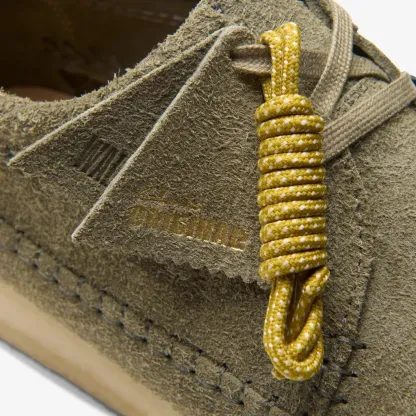 WEAVER OLIVE SUEDE