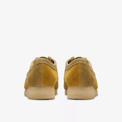 WALLABEE PALE LIME SUEDE