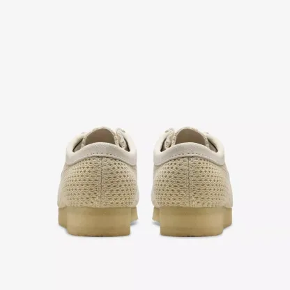 WALLABEE PALE LIME SUEDE