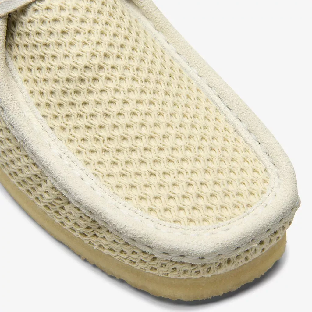 WALLABEE PALE LIME SUEDE