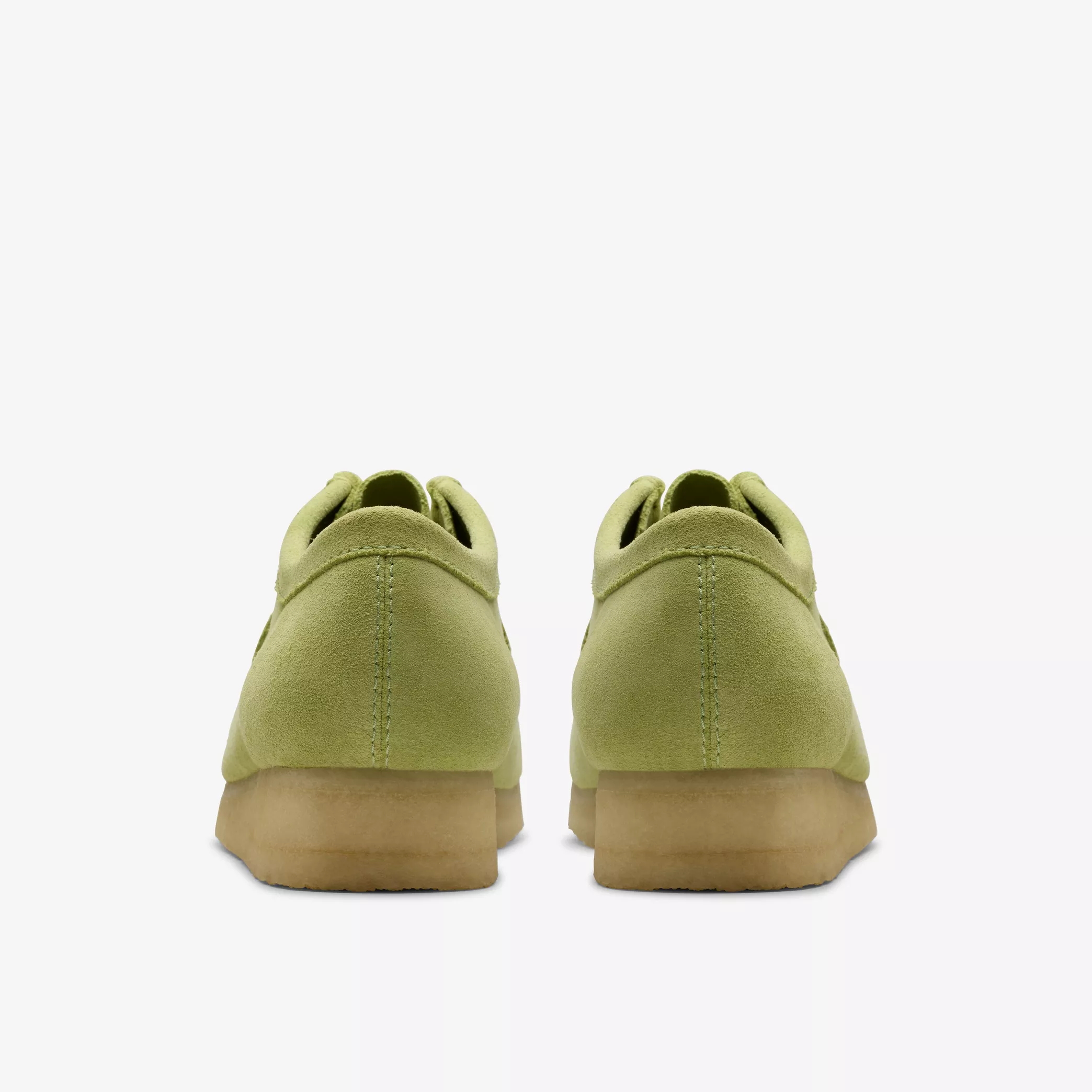 WALLABEE PALE LIME SUEDE