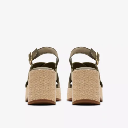 MANON WISH OLIVE NUBUCK