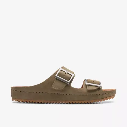 BROOKLEIGH SUN OLIVE NUBUCK
