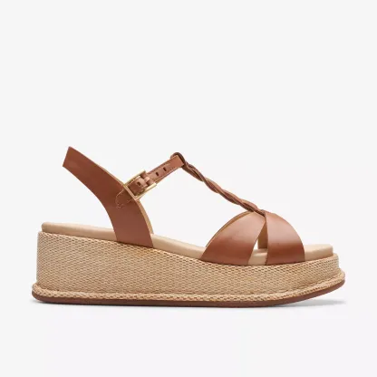 KIMMEI TWIST CUIR TAN