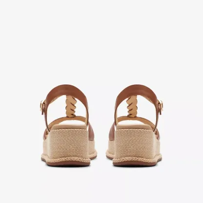 KIMMEI TWIST CUIR TAN