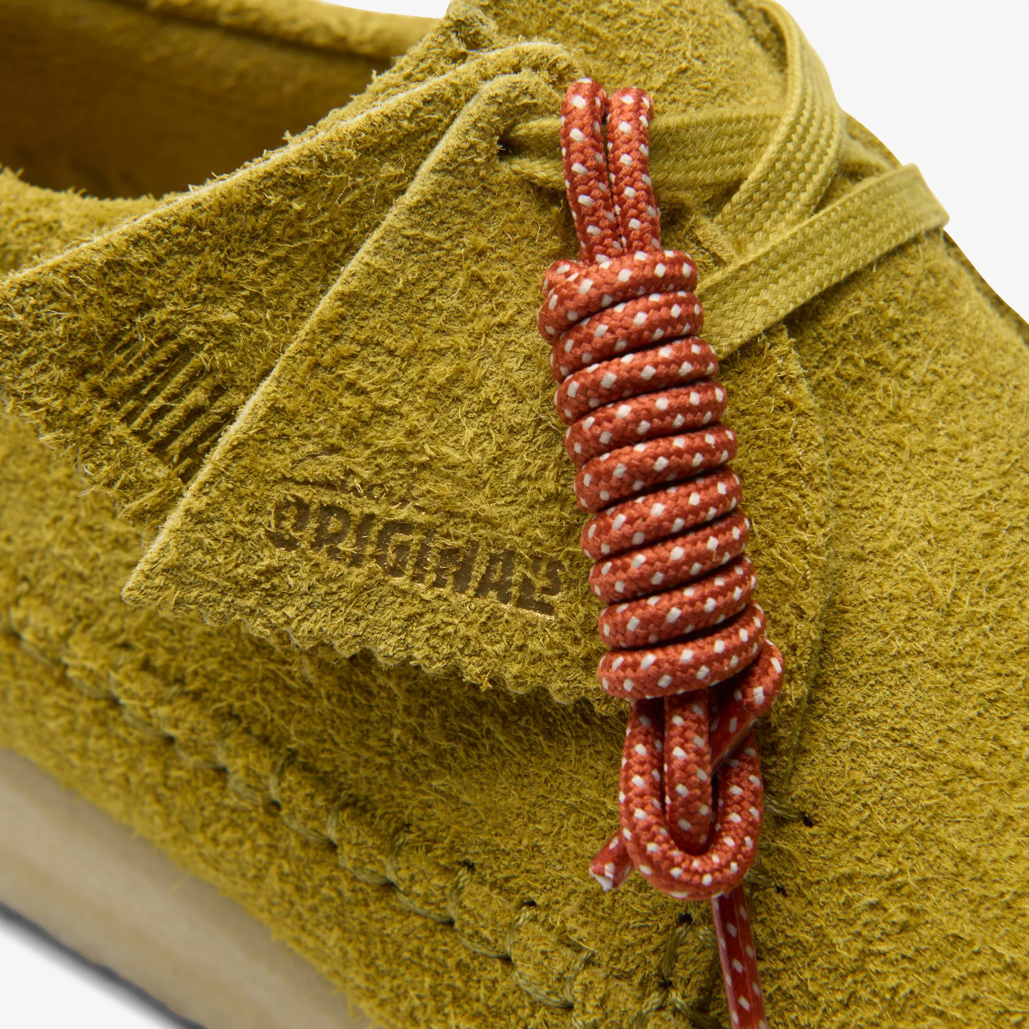 WEAVER OLIVE SUEDE