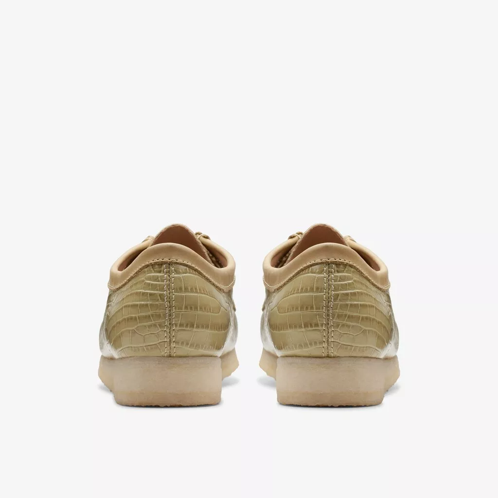 WALLABEE PALE LIME SUEDE