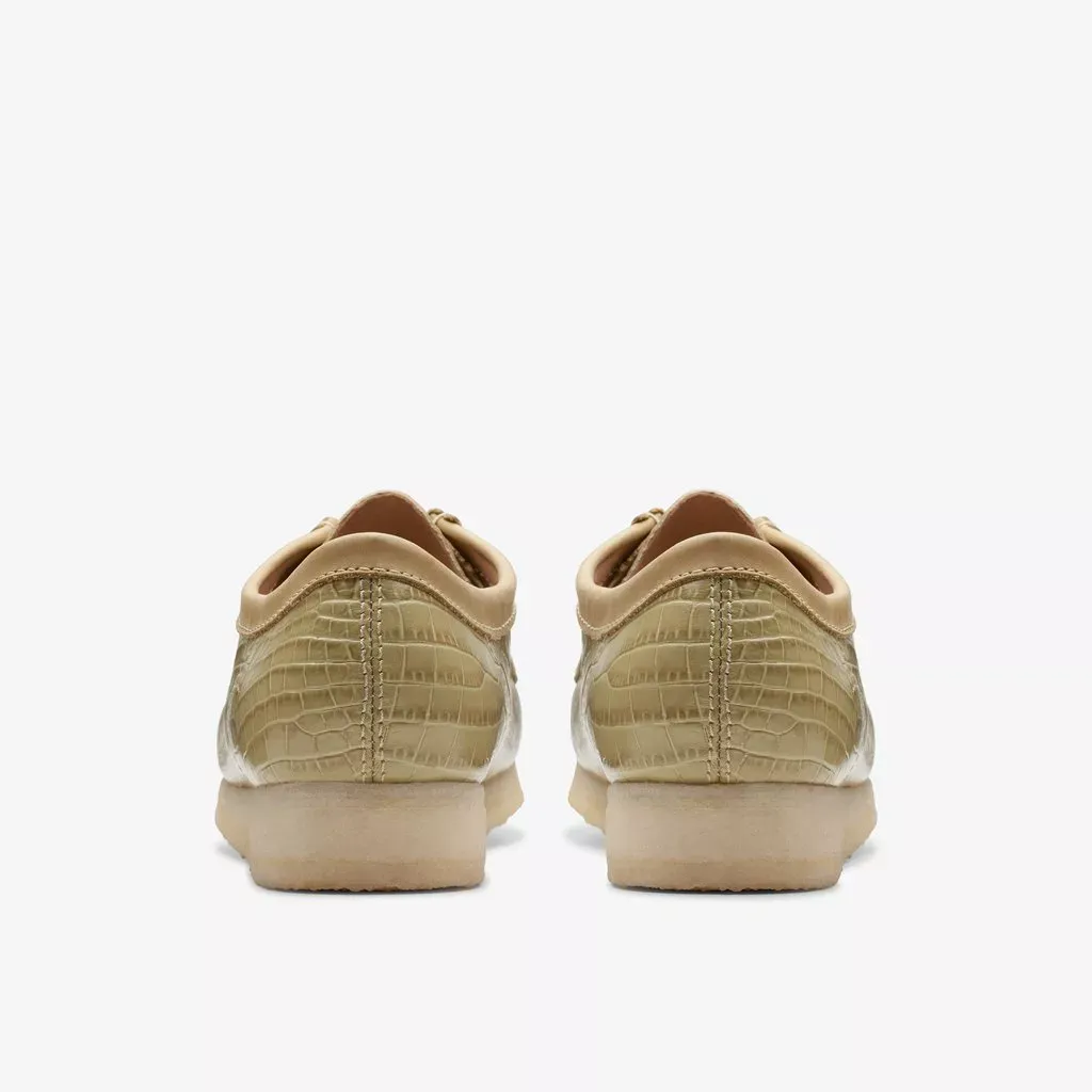 WALLABEE PALE LIME SUEDE