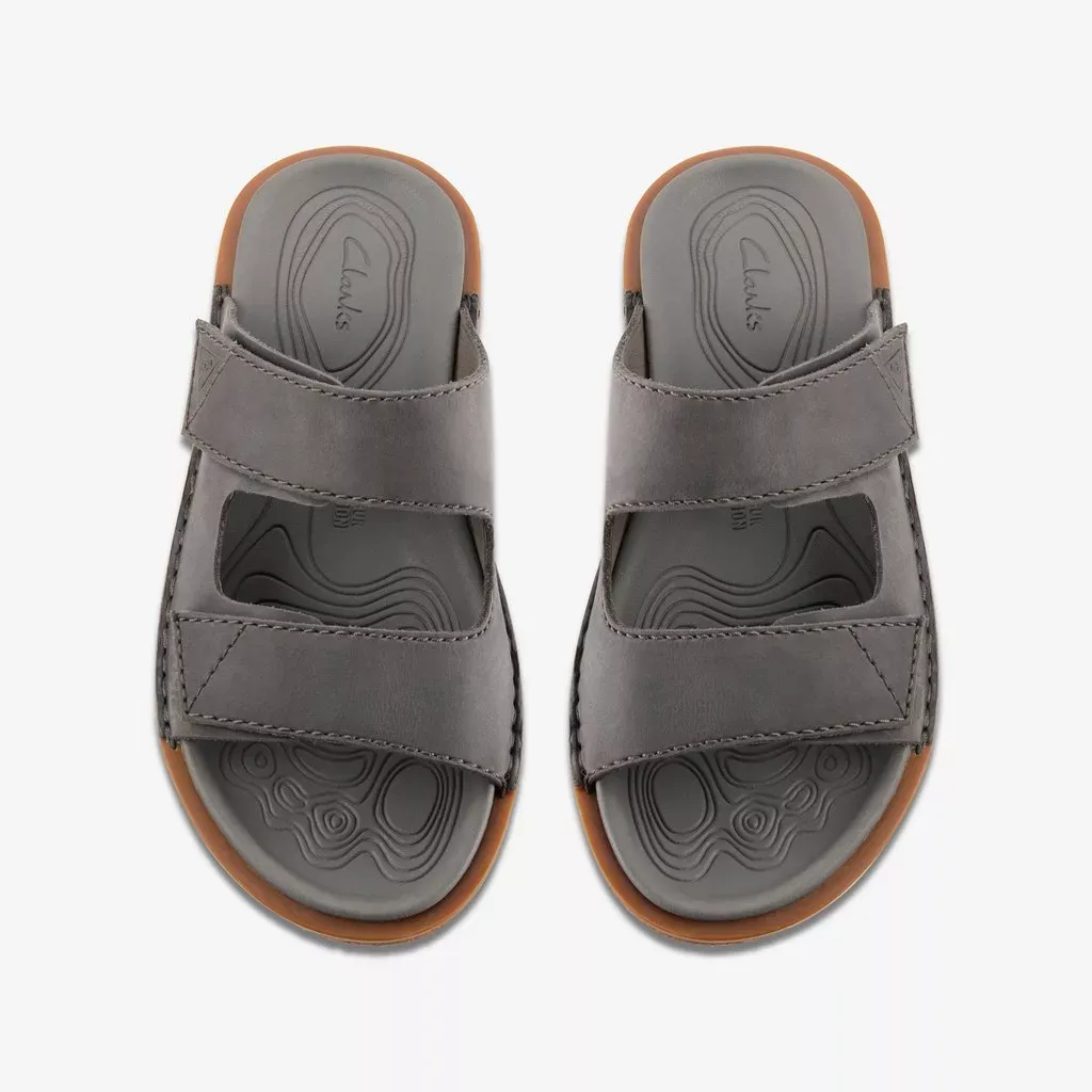 LITTON STRAP DARK GREY LEATHER