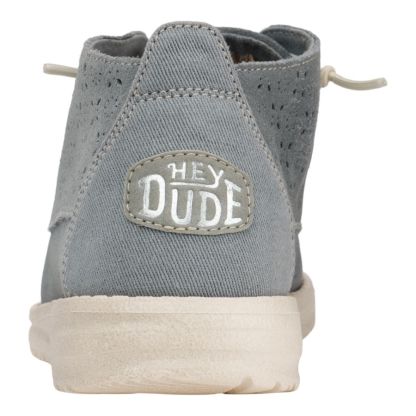 Wendy Mid Suede Boho - Grey