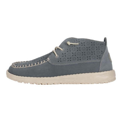 Wendy Mid Suede Boho - Grey