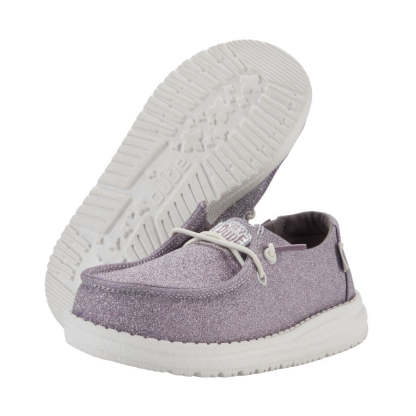 Wendy Toddler Metallic Sparkle - Lilac