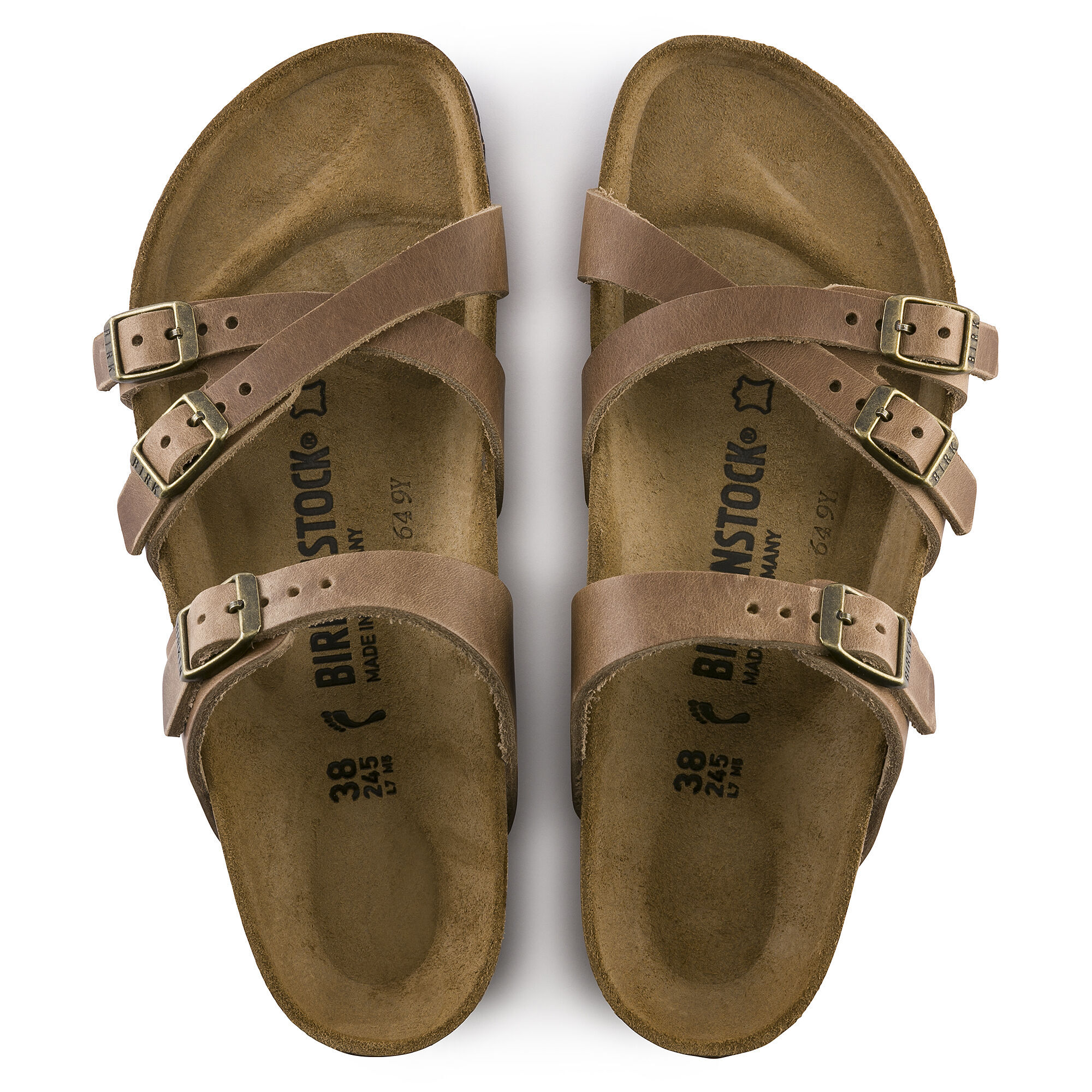 Franca Oiled Leather - Tobacco Brown