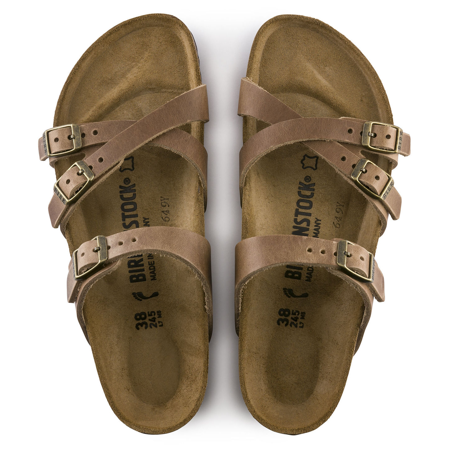 Franca Oiled Leather - Tobacco Brown