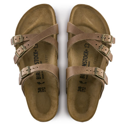 Franca Oiled Leather - Tobacco Brown