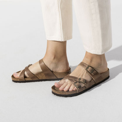 Franca Oiled Leather - Tobacco Brown