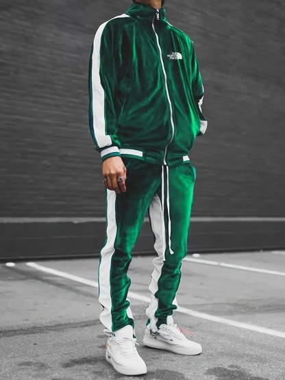 2024 THE NORttgTH FACE-Sports 2 piece tracksuit ET casual full zip tracksuit long sleeve jacket and jogging pants set