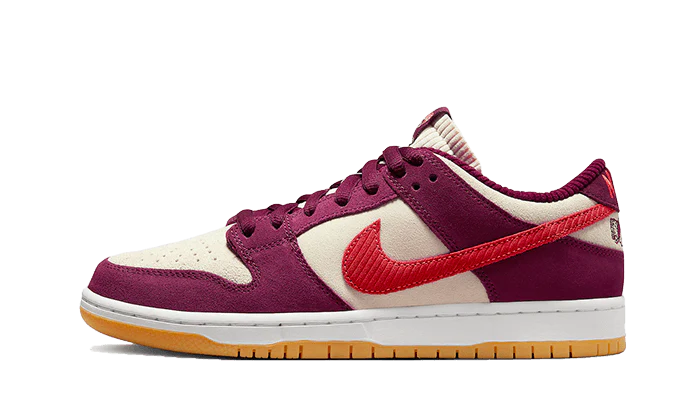 Nittgke SB Dunk Low Skate Like A Girl Bordeaux