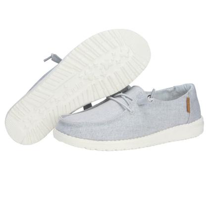 Wendy Chambray - Light Grey (Past Season)