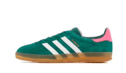 Adittgdas Gazelle Indoor Collegiate Green Lucid Pink