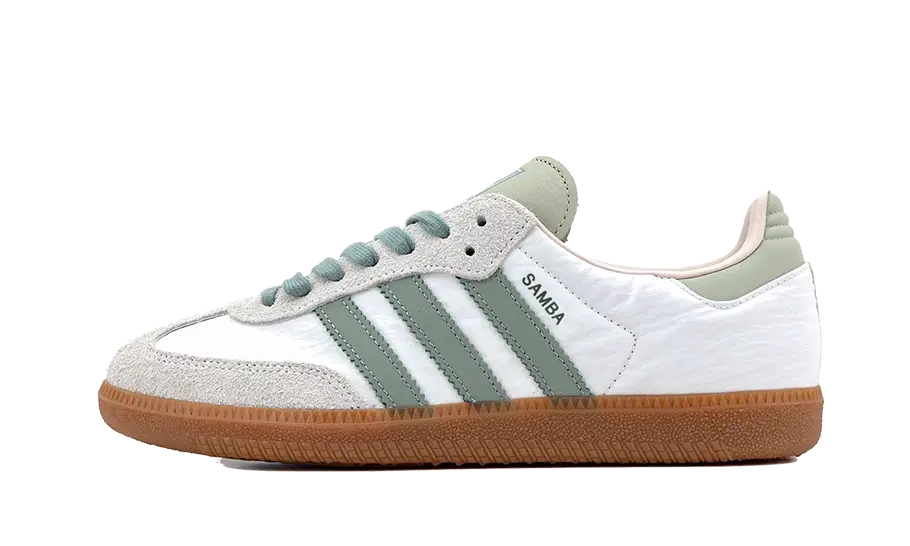 Adittgdas Samba OG Silver Green Putty Mauve (Women's)