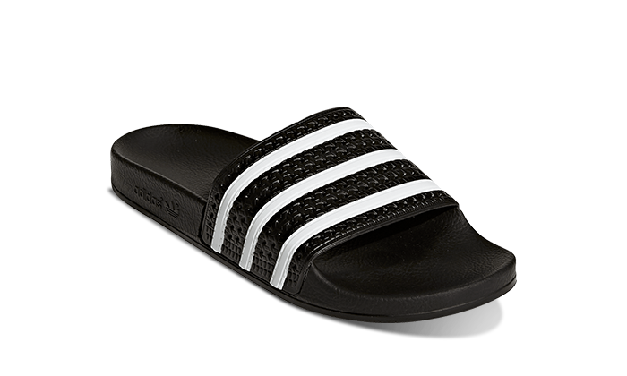 Adittgdas Adilette Slides Black White