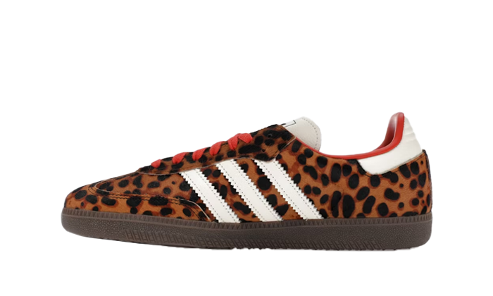 Adittgdas Samba OG Preloved Red Leopard