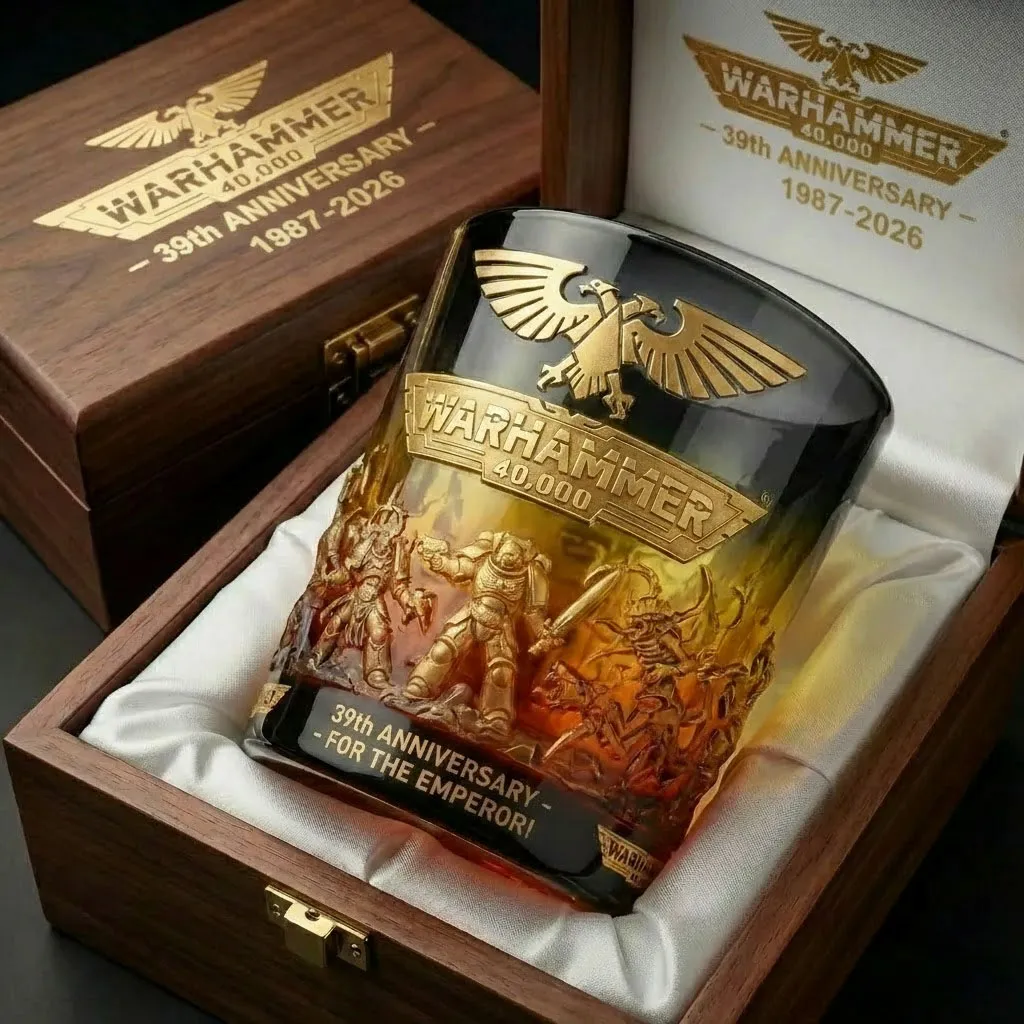 Warhammer 40,000 39th Anniversary Commemorative Glass