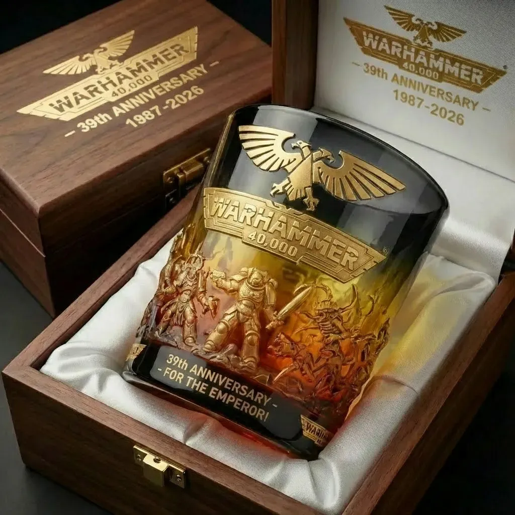 Warhammer 40,000 39th Anniversary Commemorative Glass
