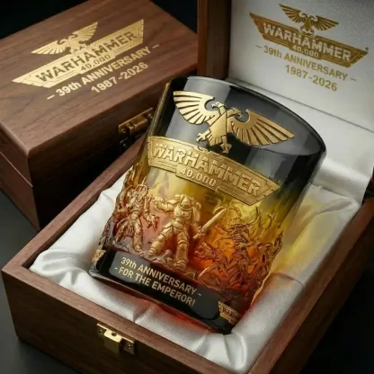 Warhammer 40,000 39th Anniversary Commemorative Glass