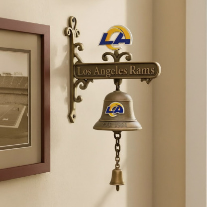 🏈 Football Team Retro Wall-Mounted Metal Doorbell