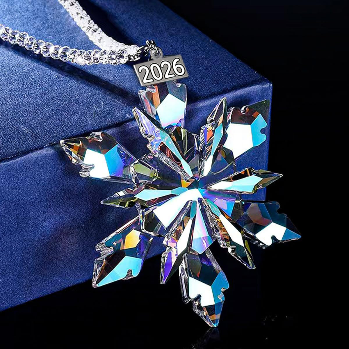 🏆New Year 49% OFF💖 Crystal Snowflake Ornament – The Perfect Valentine’s Gift 💖