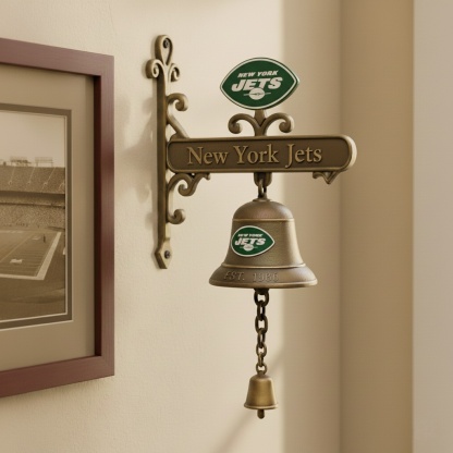 🏈 Football Team Retro Wall-Mounted Metal Doorbell