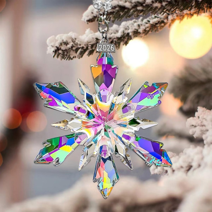 🏆New Year 49% OFF💖 Crystal Snowflake Ornament – The Perfect Valentine’s Gift 💖