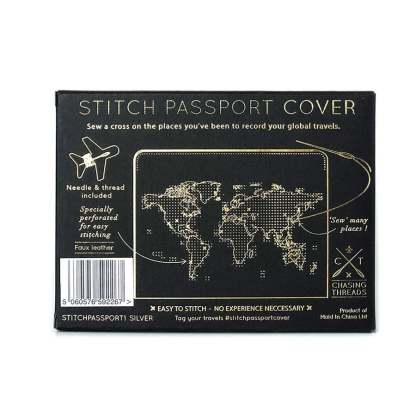 🛫Stitch Where You've Been: Passport Cover Cross Stitch Kit🪡 Beginner-Friendly💕