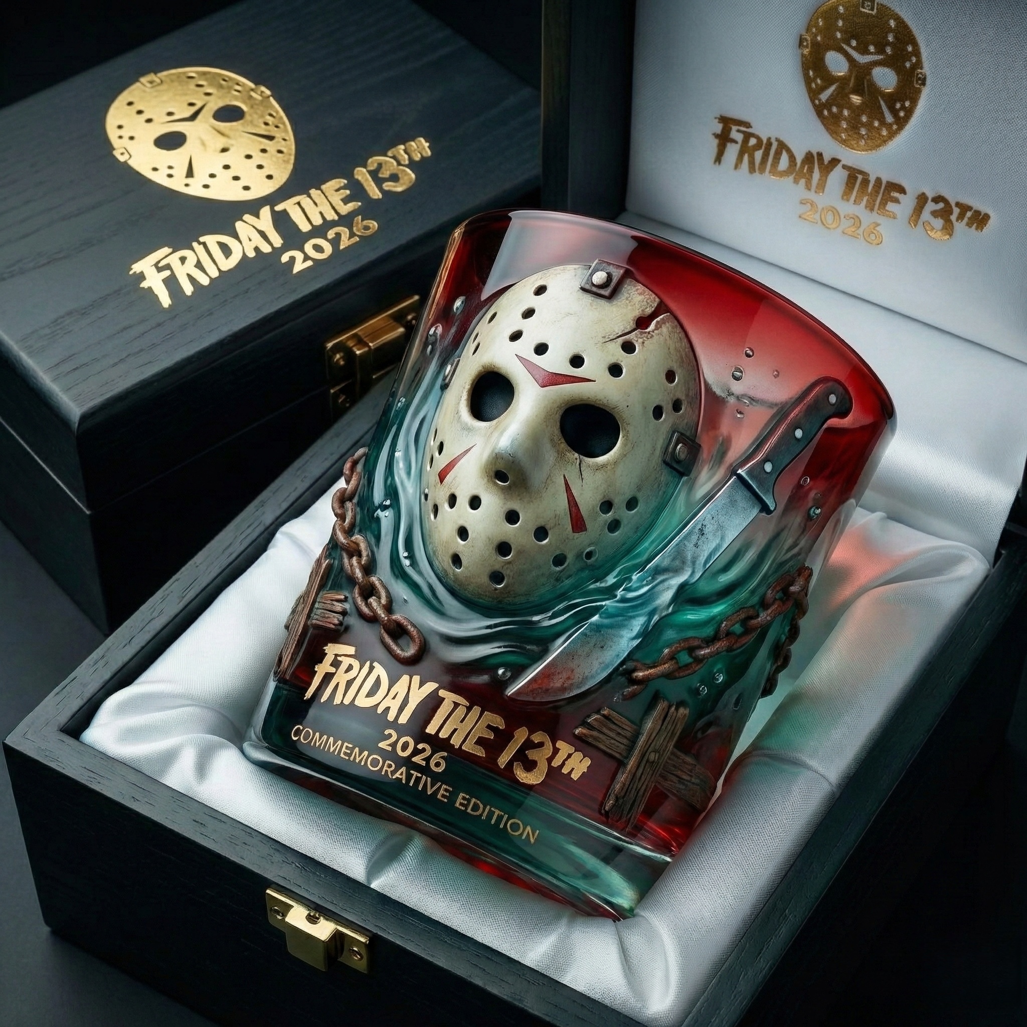 🥃 2026 Horror Legends Commemorative Whiskey Glass Collection