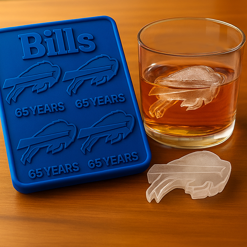 Buffalo Bills 65th Anniversary Ice Cube Mold