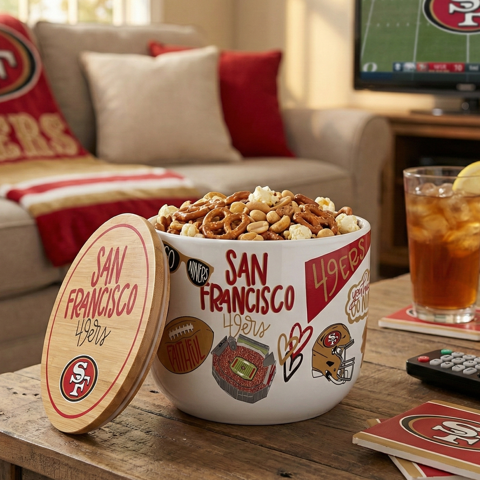 🏈 Football Team Snack Jar