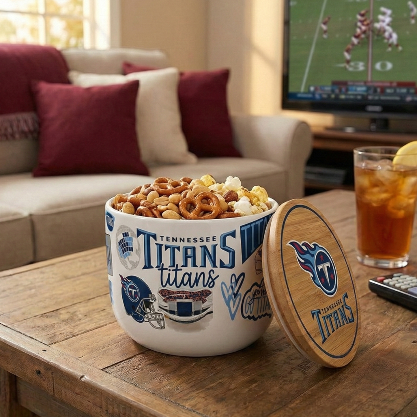 🏈 Football Team Snack Jar