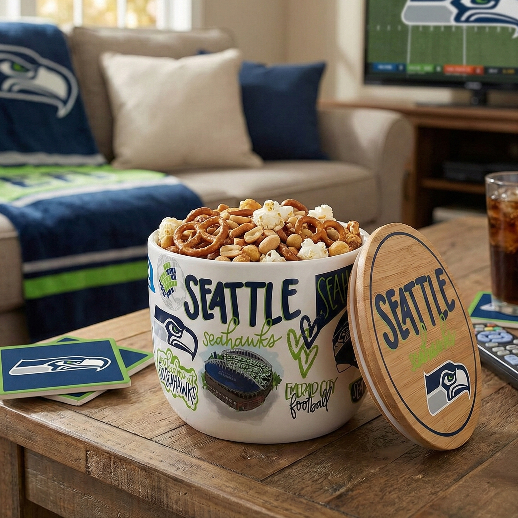 🏈 Football Team Snack Jar