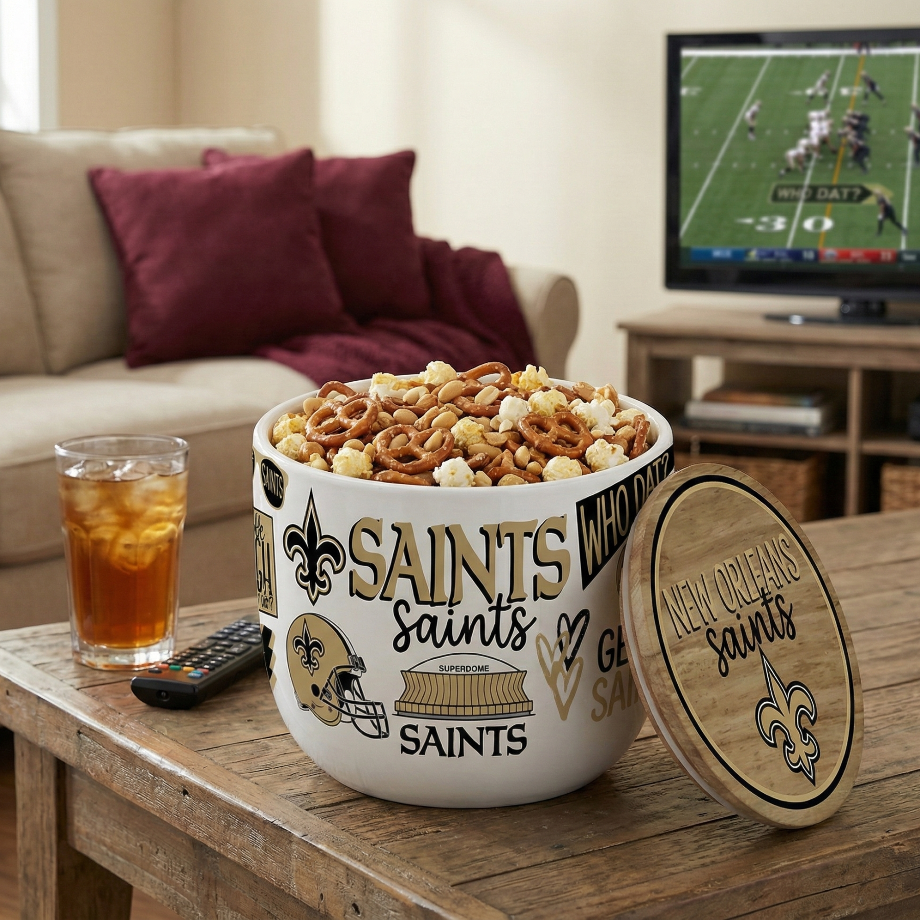 🏈 Football Team Snack Jar