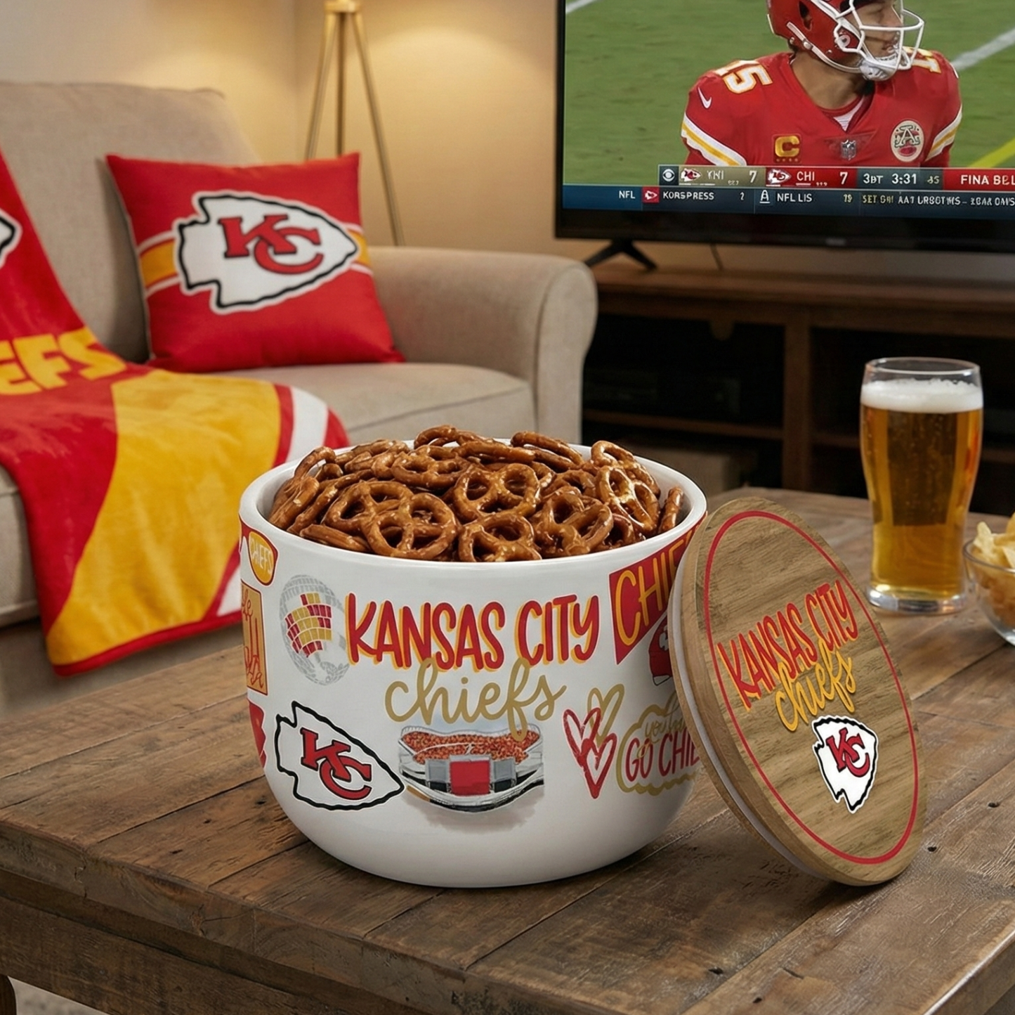 🏈 Football Team Snack Jar