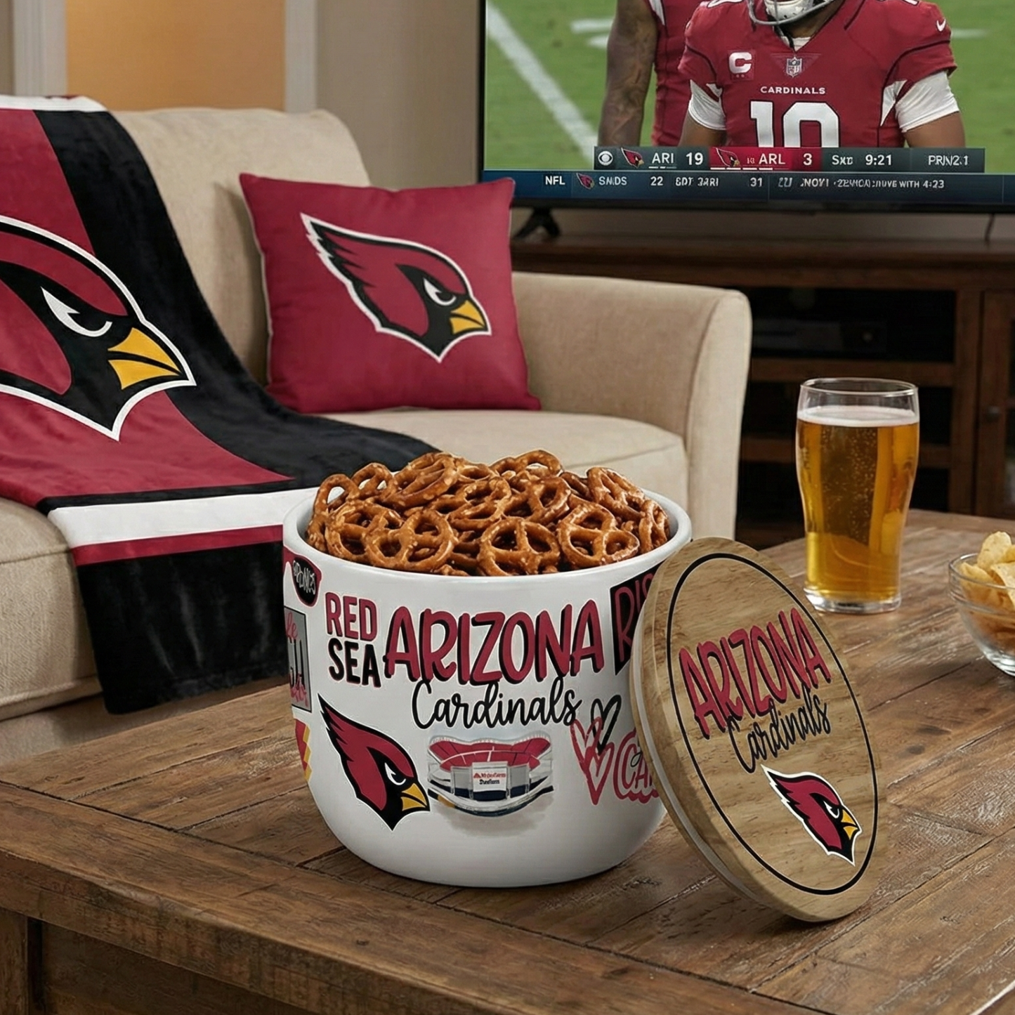 🏈 Football Team Snack Jar