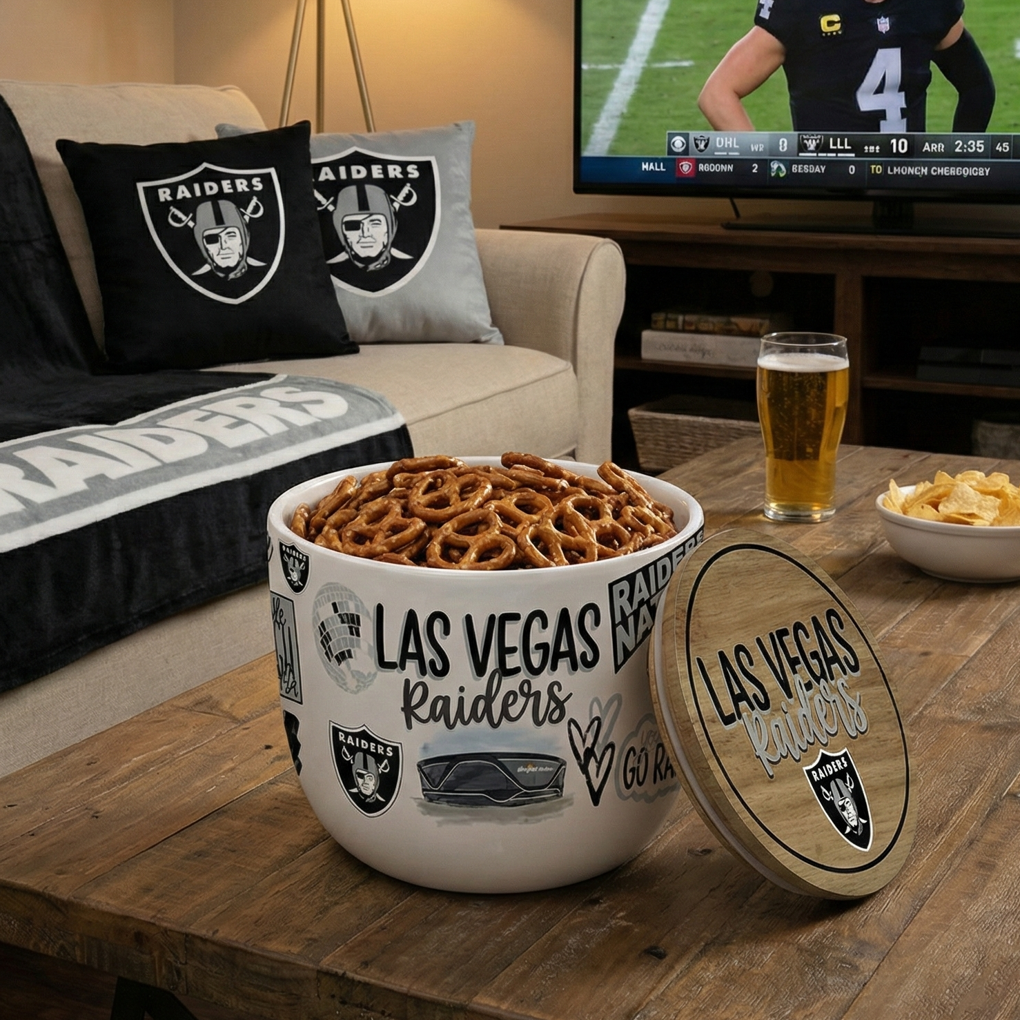 🏈 Football Team Snack Jar