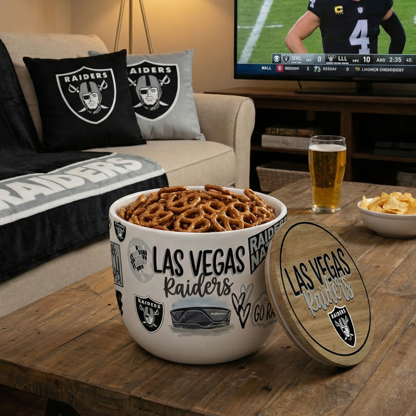 🏈 Football Team Snack Jar