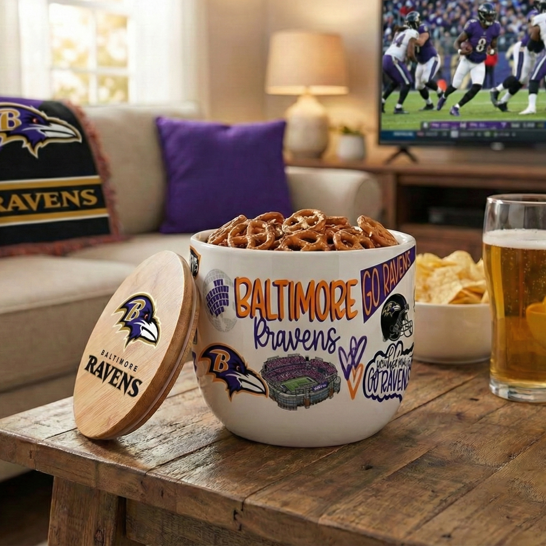 🏈 Football Team Snack Jar