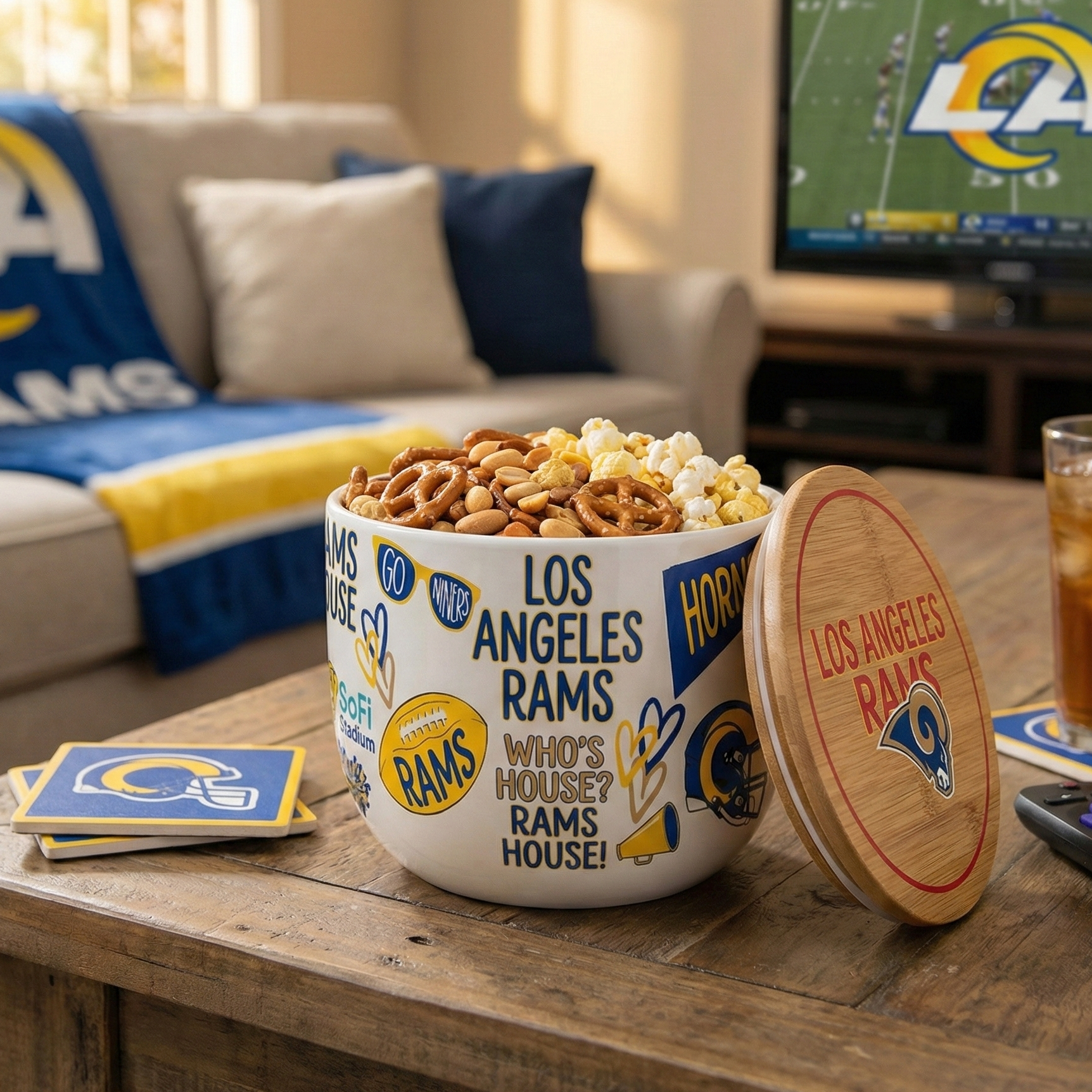 🏈 Football Team Snack Jar