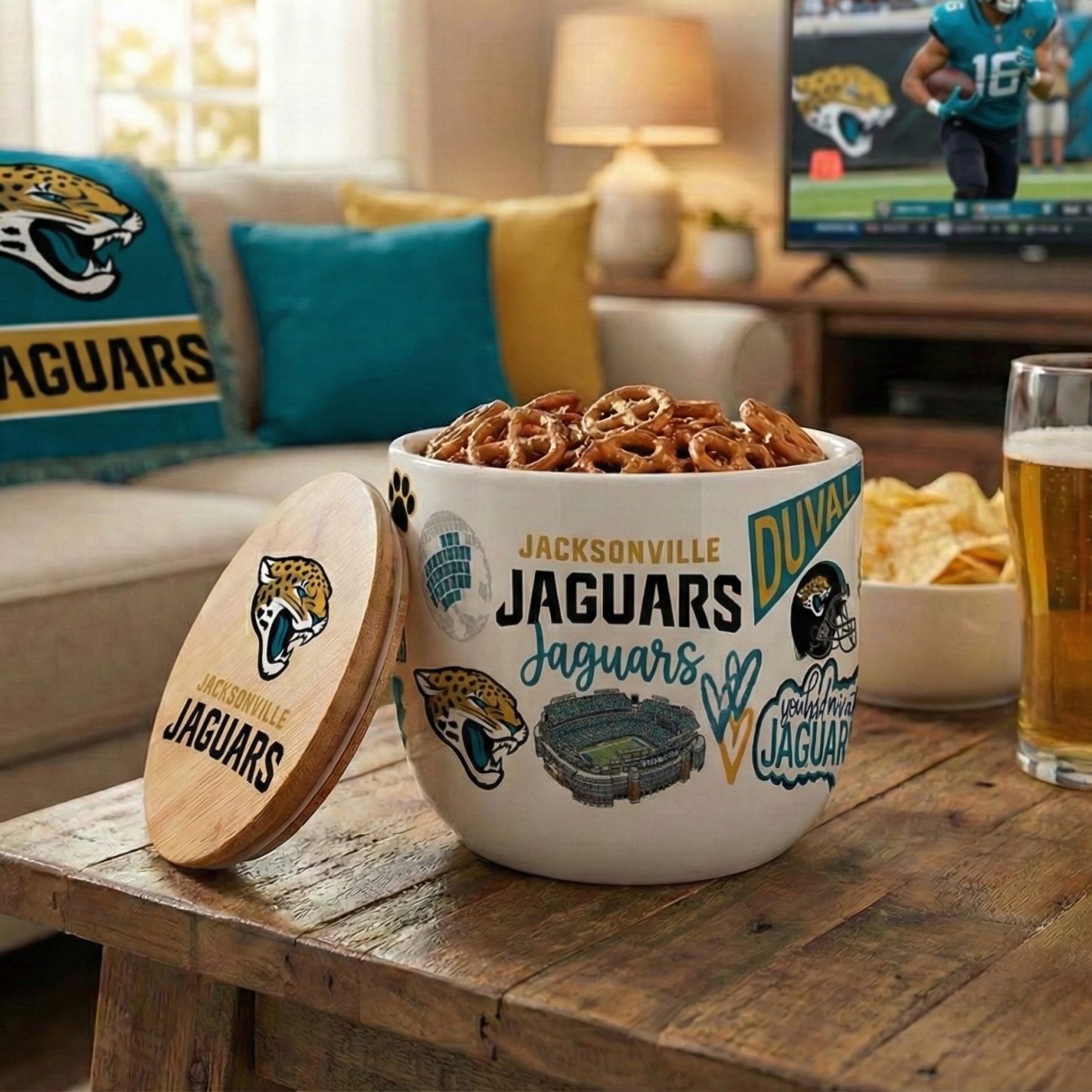 🏈 Football Team Snack Jar