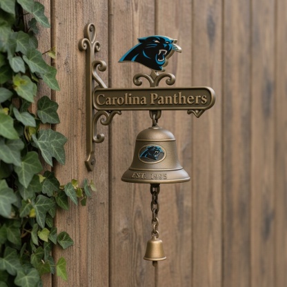 🏈 Football Team Retro Wall-Mounted Metal Doorbell