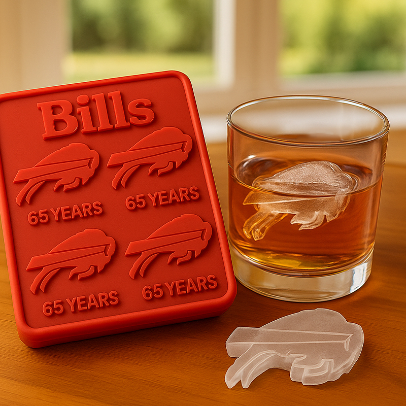 Buffalo Bills 65th Anniversary Ice Cube Mold
